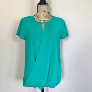{Mossimo} cut out surplice top